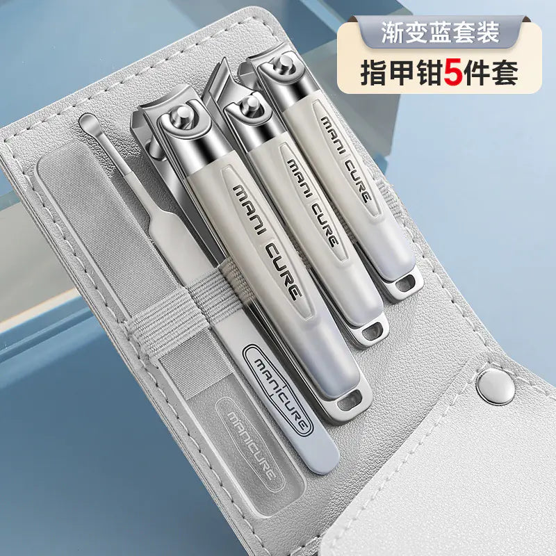 Luxury Stainless Steel Nail Clipper Set with Pliers