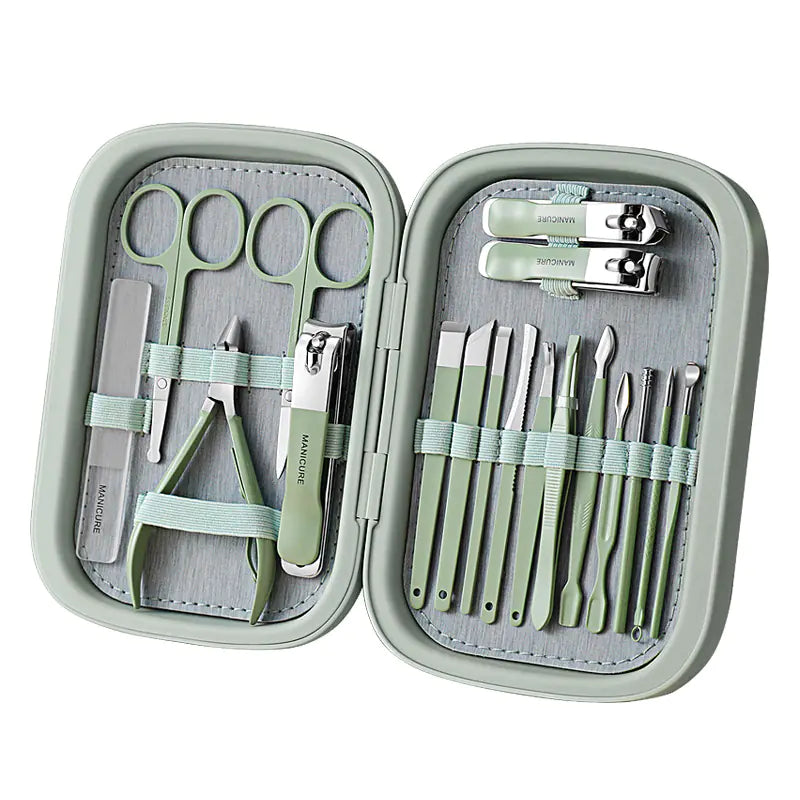 Luxury Stainless Steel Nail Clipper Set with Pliers